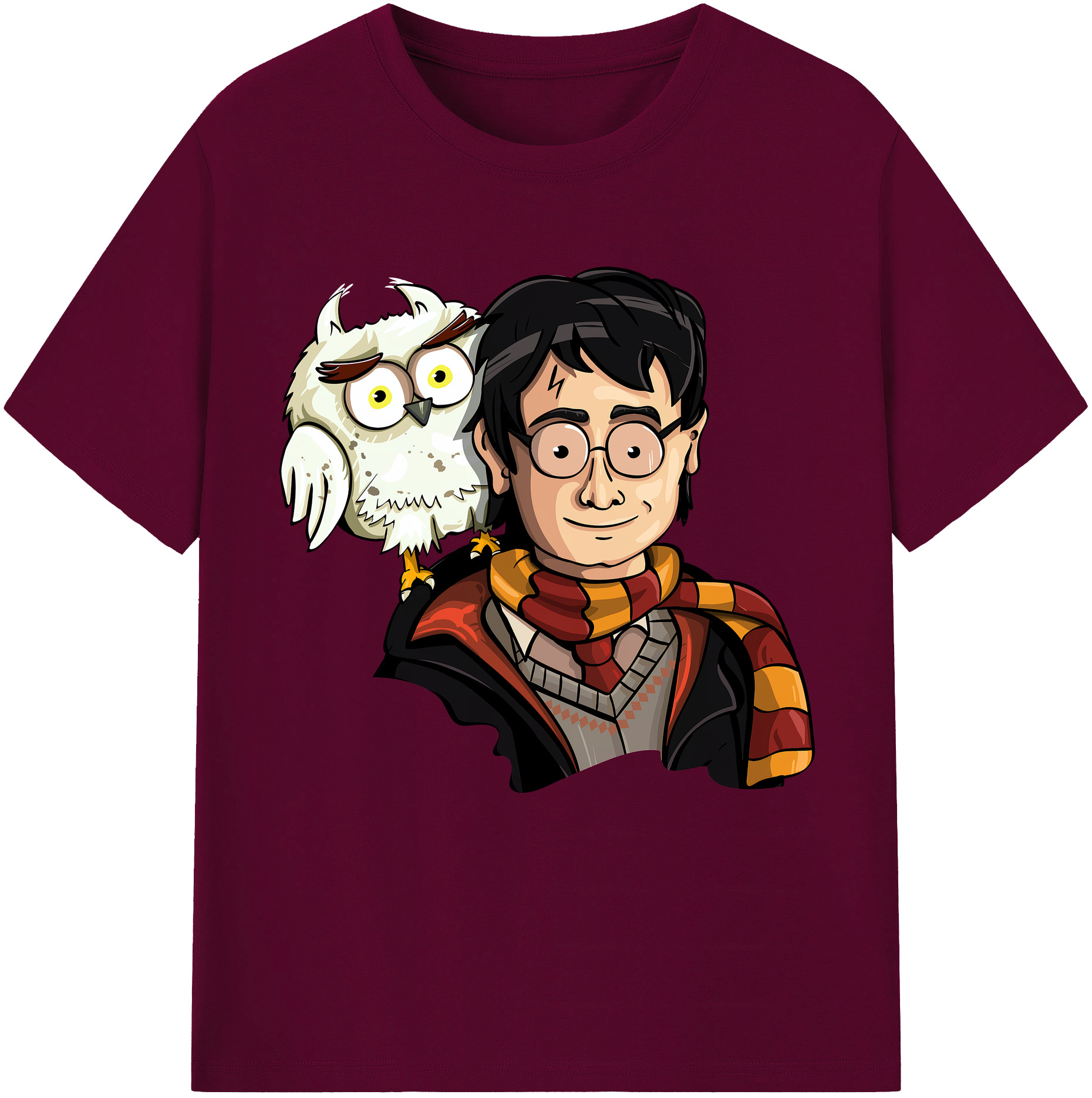 （画像用） Harry Potter ハリー・ポッターシリーズ レディースカジュアルプリントTシャツ（綿100％）